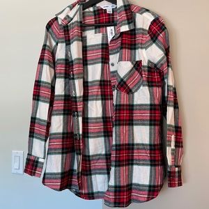 Flannel button up
